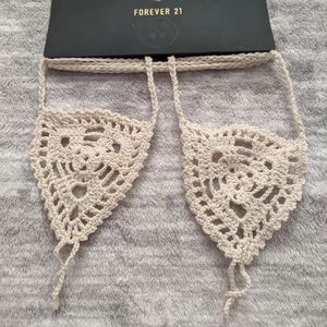Forever 21 Boho Chic Lace Anklets